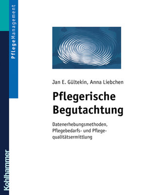 cover image of Pflegerische Begutachtung
